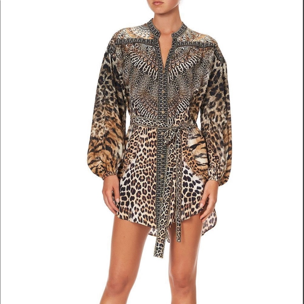Camilla Call of the Cathedral Short Dress. S. NWT.